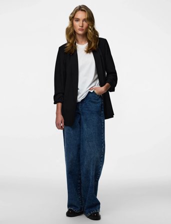 Pieces Pcbosella 3/4 Blazer Noos Bc - Black - XS