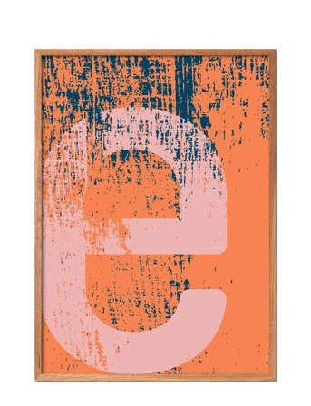 Poster & Frame Be-Yourself-E - Multi/patterned - 70X100CM