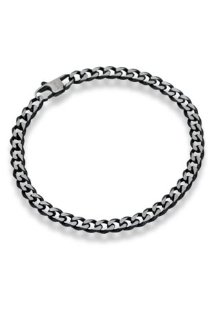 by BILLGREN Scully | Stålarmband Armband Herr Grå 19 cm