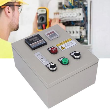 Temperaturregulator 0‐400°C Digital Display PID-kontroll med termoelement AC 220V 4KW