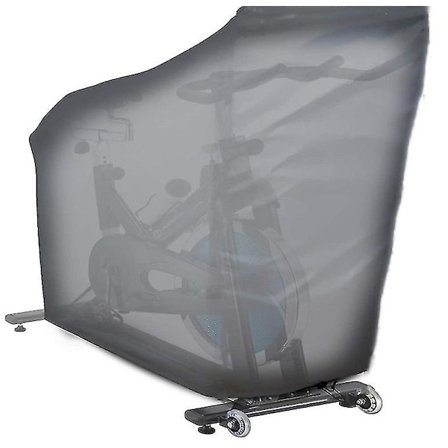 Vedenpitävä kuntopyörän cover, sisäpyöräilyn cover, pölytiivis kuntopyörän cover kuntopyörille tai sisäpyöräilypyörille (musta)