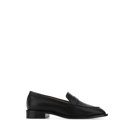 Stuart Weitzman, Loafers Zwart, Dames, Maat:35 EU