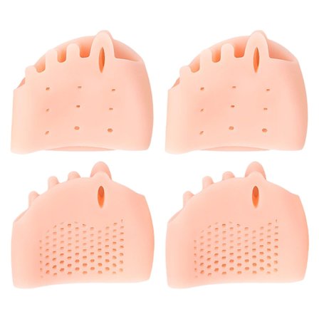 4 kpl varvasvälikkeitä, viisireikäinen rakenne, iskunvaimennus, jalkojen väsymyksen ehkäisy