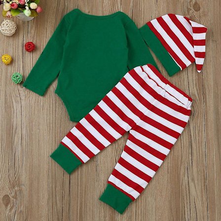 0-24 månader Baby Kid Elf Cosplay Cosplay Kostym Jul Fancy Dress Outfits