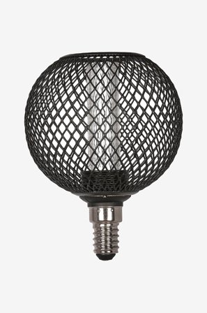 PR Home - Grid LED E14 8 cm - Sort - Lyskilder & pærer - Fra Homeroom