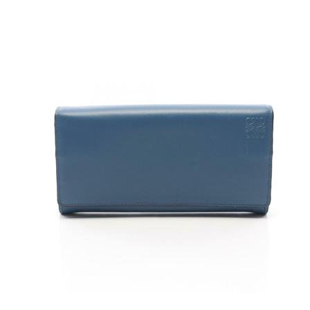 Loewe Pre-owned, Pre-owned Wallet Blauw, Dames, Maat:ONE Size