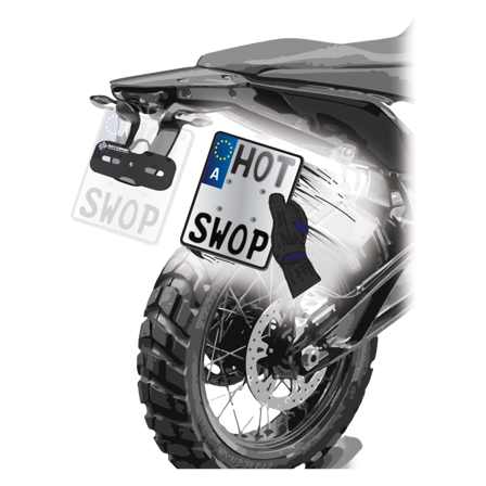 Kennzeichenhalter Basisteile HotSwop Performance Parts PRO Basic Set