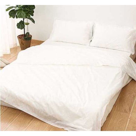 Engangssengelinned / Sengesæt til dobbeltseng 4 dele