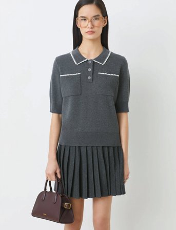 SUNCOO Paris Polka - Grey - L