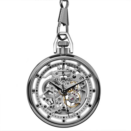 Sigismund Agito Mechanical Skeleton Pocket Watch for Men - Skeleton watches