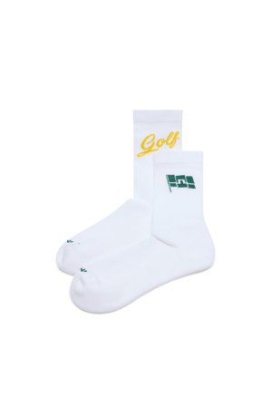 J.Lindeberg - Carden Tour Sock - Golf - White - Men - 40-42