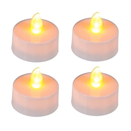 4-Pak - Batteridrevne Telys / LED-lys