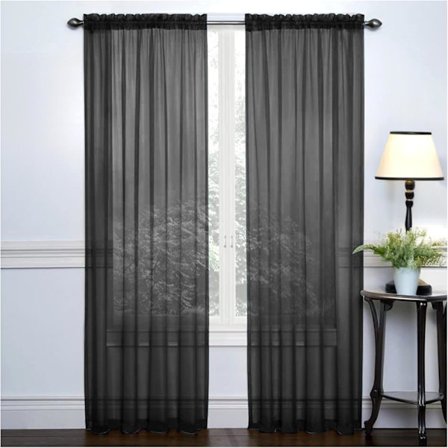 Skira Fönstergardiner Set om 2 - 132*241 cm - med Kanal för Gardinstång för Heminredning Vardagsrum Sovrum Kök 2 Paneler