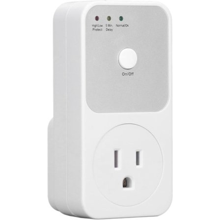 Spänningsskydd, Överspänningsskydd, Spänningsregulator, 120 V Multifunktionellt Uttag med Skydd