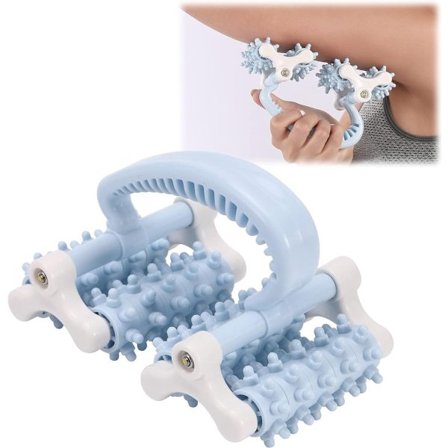 Massageudstyr - Ben fascia rulle - Muskelrulle - Blå