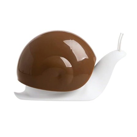 Snigel Lotion Dispenser Flaska Tvättbehållare Badrum Tvål Tryck Dispenser Kaffe