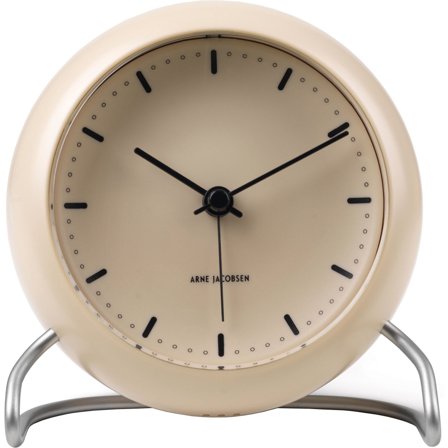 Arne jacobsen Bordsklocka Sand | Inredning > Klockor > Klocka | Bagaren och Kocken