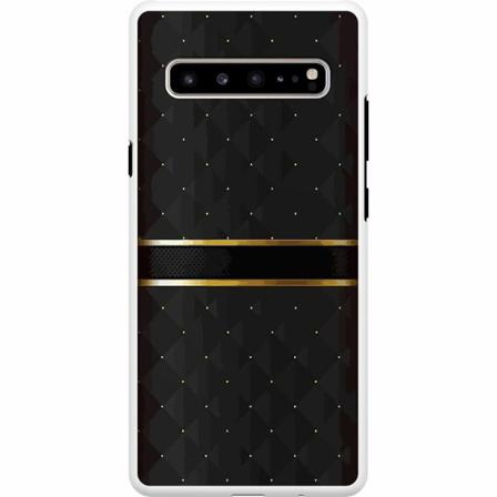 Samsung Galaxy S10 Premium Skal Golden Stripes