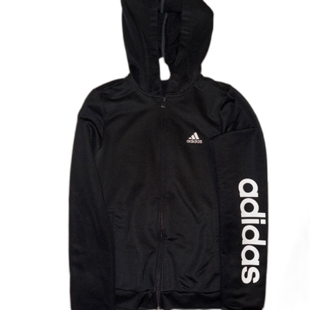 Adidas hoodie med dragkedja