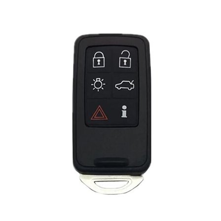 Bilnøgleskal med 5 knapper til Volvo