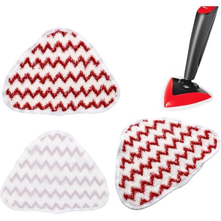 3-pakning med overtrekk til Vileda Steam Mop - Erstatning for V