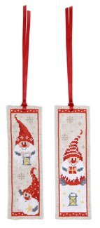 Stickpackung Lesezeichen Gnome 2-er Pack