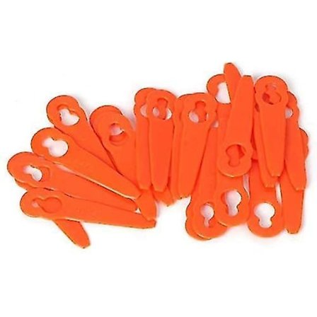 24 stk. Plastskærhovedsklinger Udskiftningsklinger Til Stihl Polycut 2-2