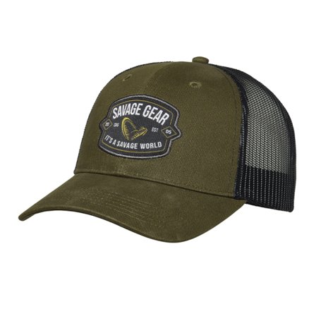 Savage Gear Badge Trucker Cap - Green