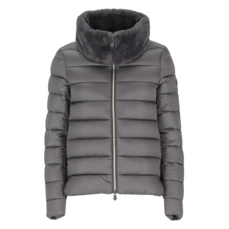 Save The Duck, Down Jackets Grijs, Dames, Maat:L