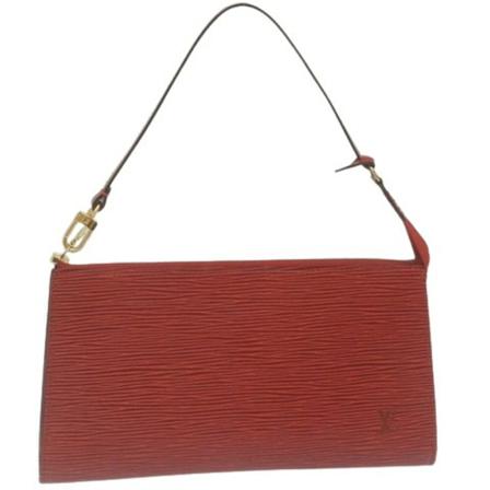 Louis Vuitton Vintage, Pre-Owned Leather Cover Accessories Rood, Dames, Maat:ONE Size,leer