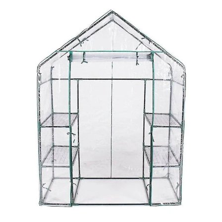 Drivhus Plast Sammenklappeligt Transparent Beskyttelse Blomst Bonsai Plante Beskyttende Dyrkningstelt Qinhai-eyzi