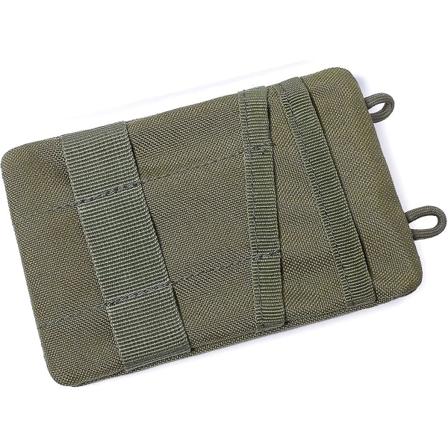 Nylon Förvaringsväska Multifunktionell Bärbar Fickorganisatör Förvaring Edc-växlar För Camping Vandring Grön 1st