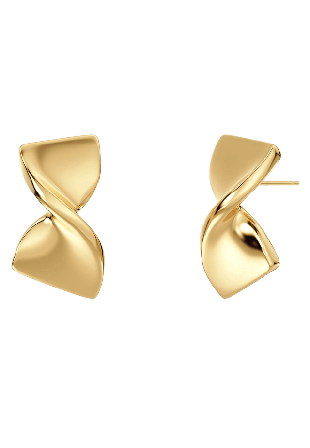 Edblad Nuvole Studs L Gold Smycken & klockor Dam Guld ONESIZE