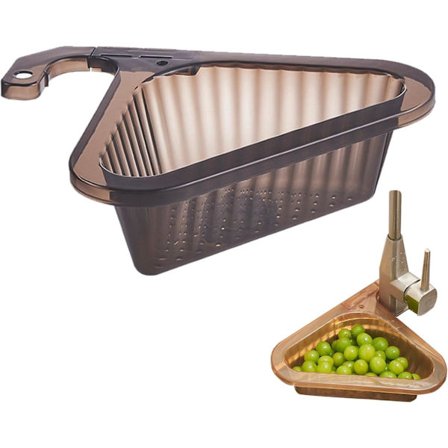 Svanavløpskurv for vask | Vaskesil | Trekantet vaskesil