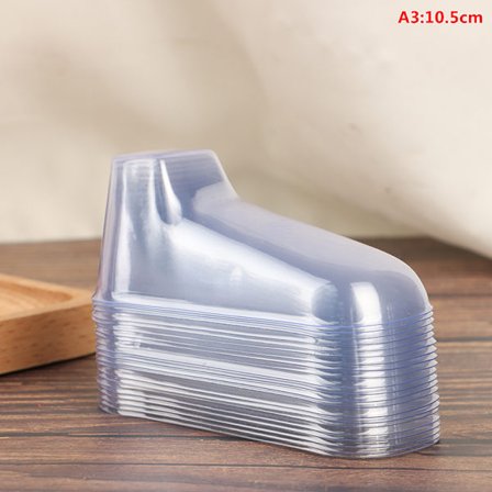 20st klar plast baby Display Baby tossor Skor strumpor