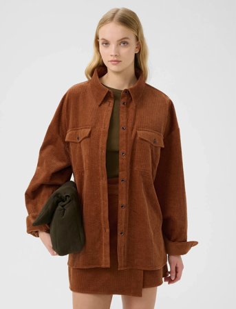 Gestuz Gzcortes Shirt - Brown - 42