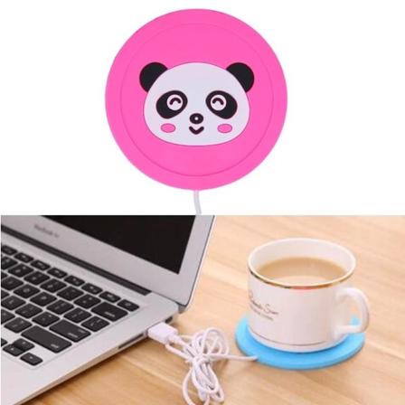 Teekahvikuppi Lämmin USB-lämmitystyyny Pink