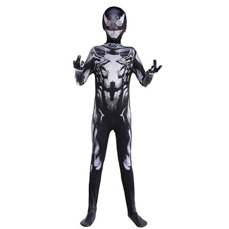 Kids Venom Spider-man Boys Cosplay puku Jumpsuit Fancy cm