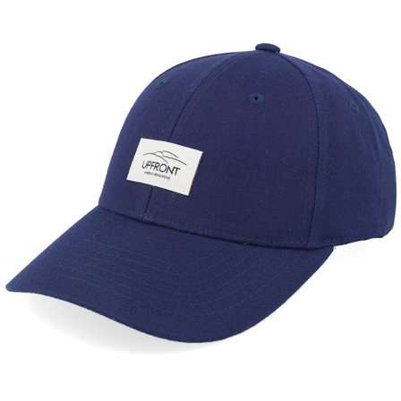 Upfront - Blau adjustable Cap - Haakon Hard Low Baseball Cap Dark Navy Adjustable @ Hatstore