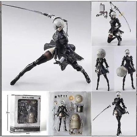Anime Nier:automata 2b Yorha No 2 Type B Nais Phicen Toiminta Pvc-hahmo[pb][HK] A