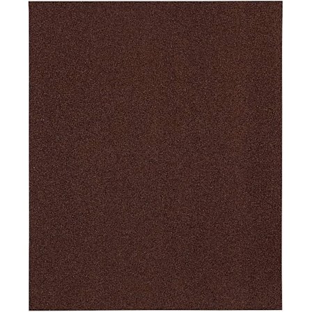 230 x 280 mm, svejset 5 stk. K-80 Korn Sandpapir Korund Slibepapir til Træ, Metal, Maling, Lak og Spackel