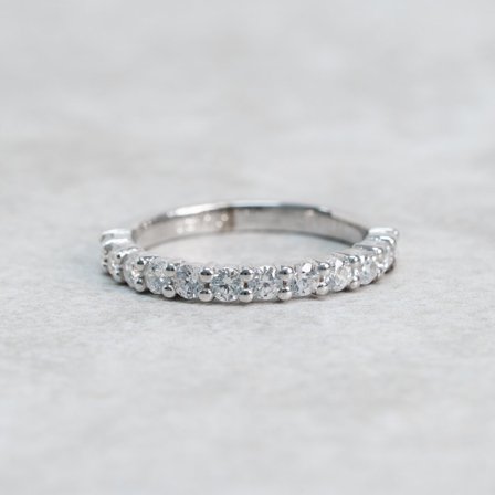 Förlovningsring Lobelia, 18K Vitguld - Förlovning- och vigselringar