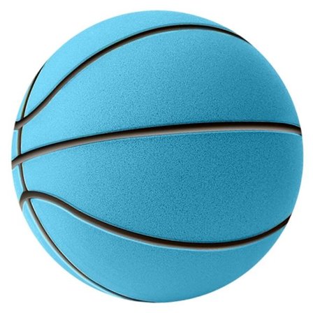 Stille Basketball Lydløs Ball Sensorisk Ball Bærbar Treningsball Sprettball Størrelse 5 Grønn