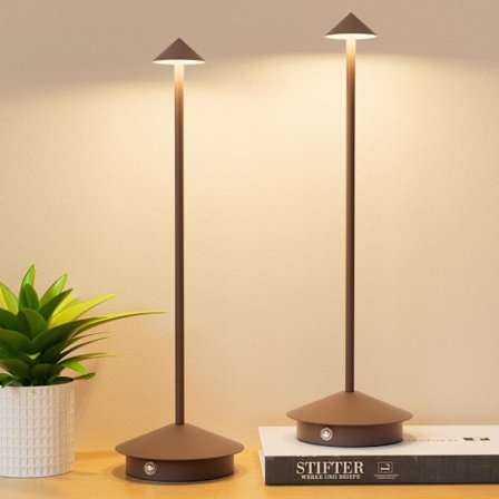 2 kpl Pöytävalaisin / Kirjoituspöytävalaisin - Langaton LED-valaisin