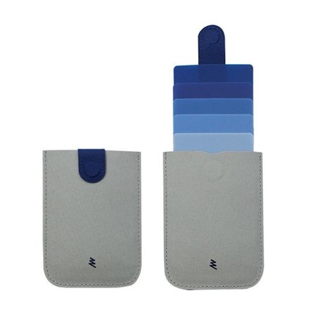 Vedetyt Luottokortti Lompakko Korttikotelo HARMAA SININEN HARMAA SININEN