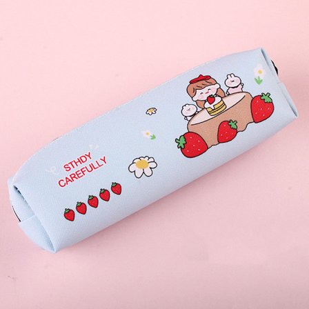 Creative Cartoon PU och Pennfodral Case case