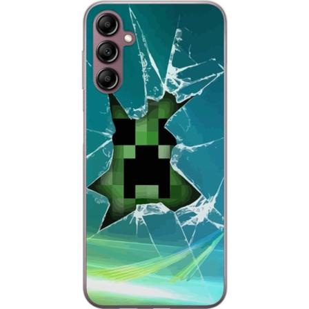 Samsung Galaxy A14 5G Genomskinligt Skal Minecraft