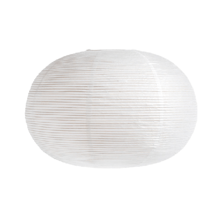 HAY Lampskärm Paper Shade Ellipse Ø70 Belysning Vit Ø70xH48cm