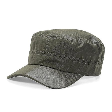 Men Cap Army Hat Cadet Castro Military Patrol Baseball Summer Plain Outdoor Caps(Army Green)