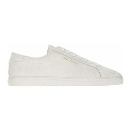 Saint Laurent Skor vit, Herr Sneakers, Herr, Storlek: 40 EU